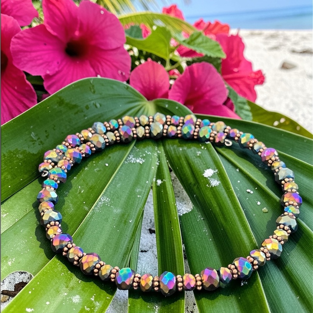 Handmade Beaded Choker Wrap On